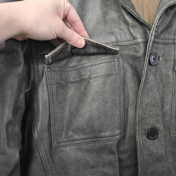 Supernatural Dean Winchester Wilsons Leather Jacket L Men’s Distressed M Julian - Picture 8 of 16